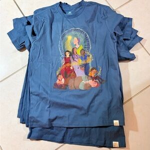 Disney Princess Blue Short Sleeve Tee